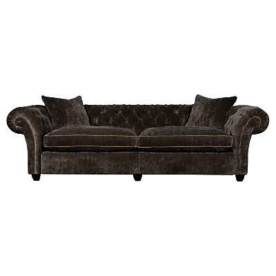 Spirit Duke Grand Sofa, Sloane Velvet White Gold